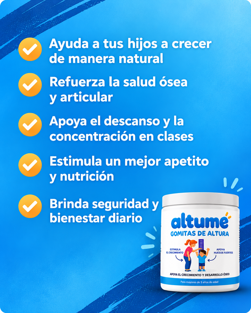 Altume · Gomitas de Crecimiento